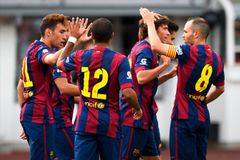 Barcelona nechala hvězdy sedět, přesto smetla Helsinky 6:0