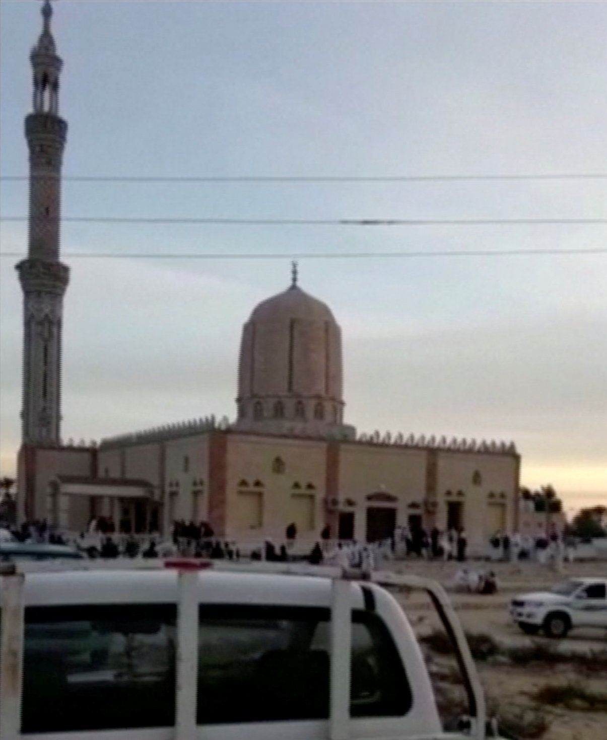 Útok na mešitu v Egyptě - na Sinaji