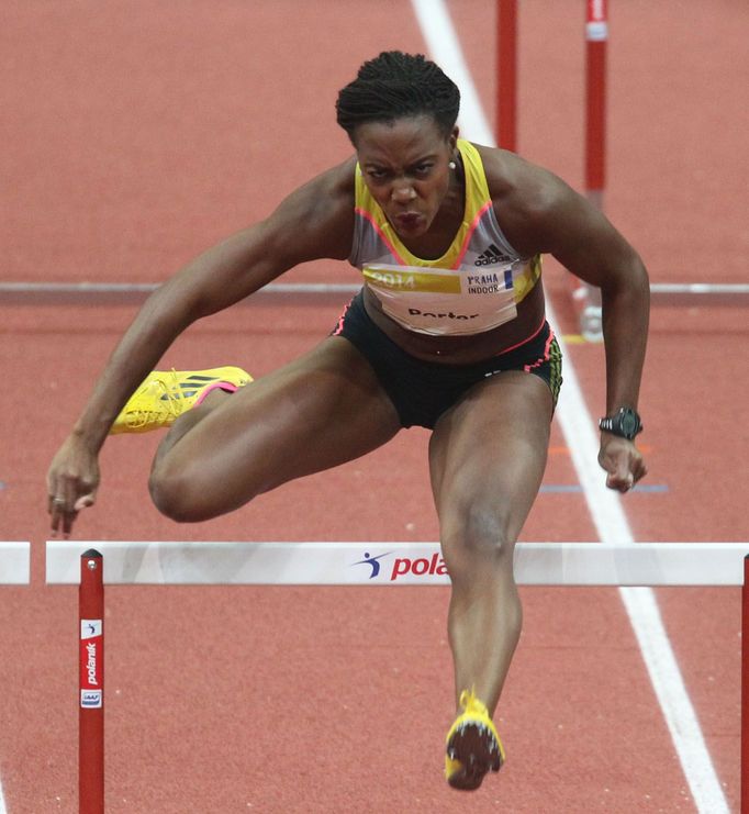 Praha Indoor 2014: Tiffany Porterová (60 m přek.)