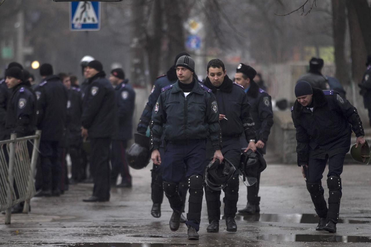 Krym - policie