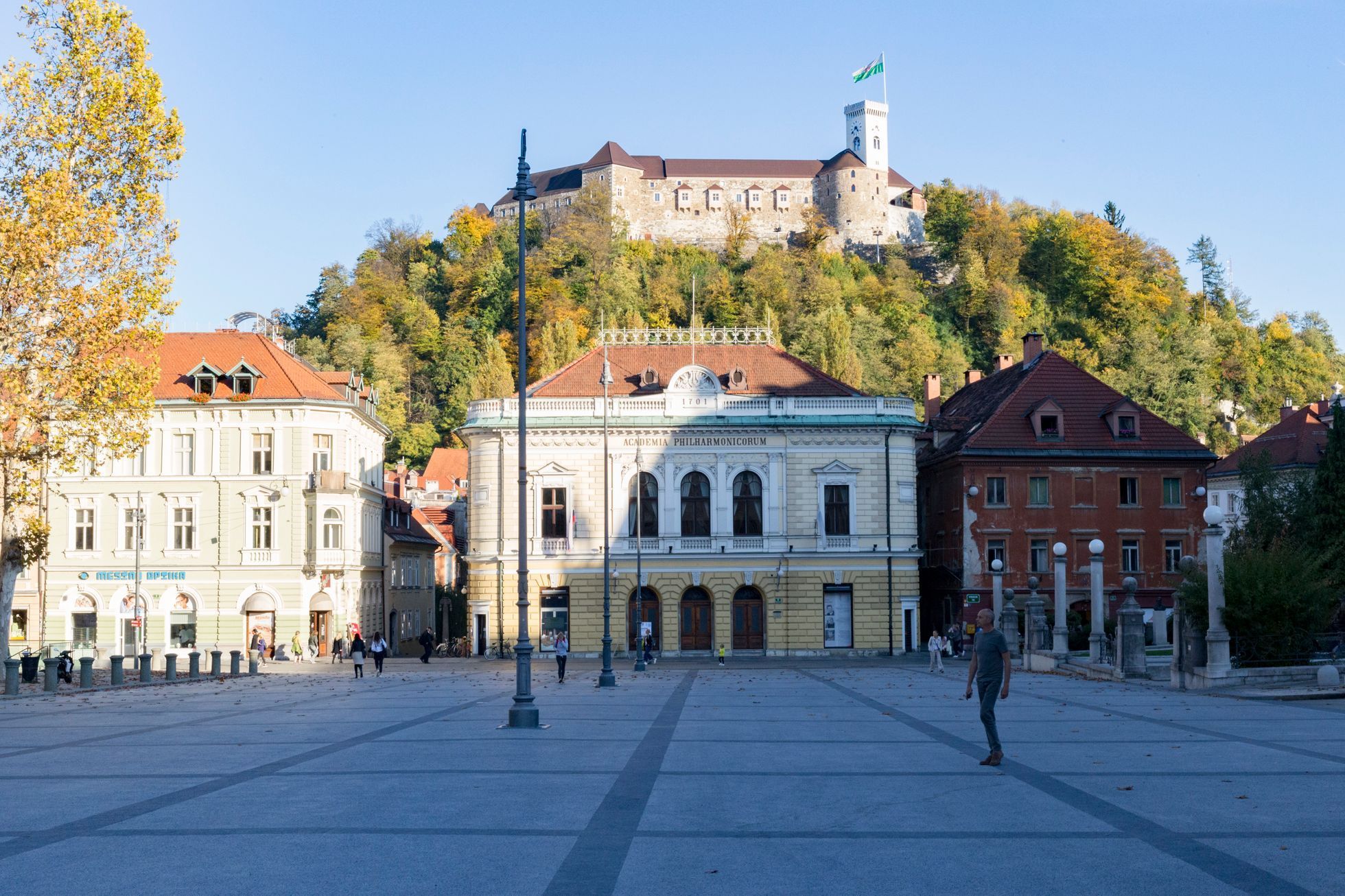 Slovinsko - Ljubljana veřejné prostory