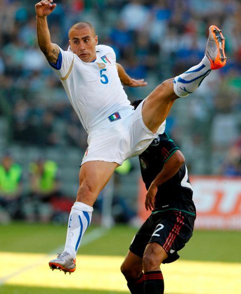 Itálie - Mexiko (příprava): Fabio Cannavaro
