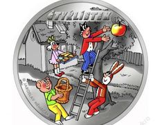 Sběratelská mince - Čtyřlístek