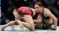 Lucie Pudilová v zápase UFC proti Antonině Ševčenkové (2019)