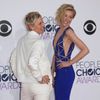 Ellen DeGeneres a Portia di Rossi na People's Choice Awards 2015 v Los Angeles
