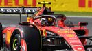 Carlos Sainz junior, Ferrari v kvalifikaci na VC Itálie F1 2023