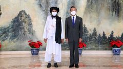 čína tálibán Wang I Abdul Ghani Baradar jednání