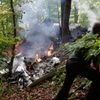 Na Slovensku u českých hranic se u obce Červený Kameň srazila dvě letadla