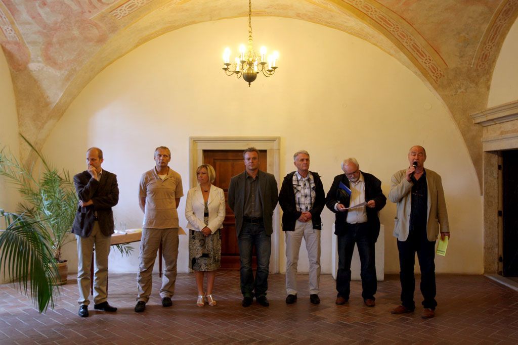 Starostové šluknovska demonstrují proti vládě