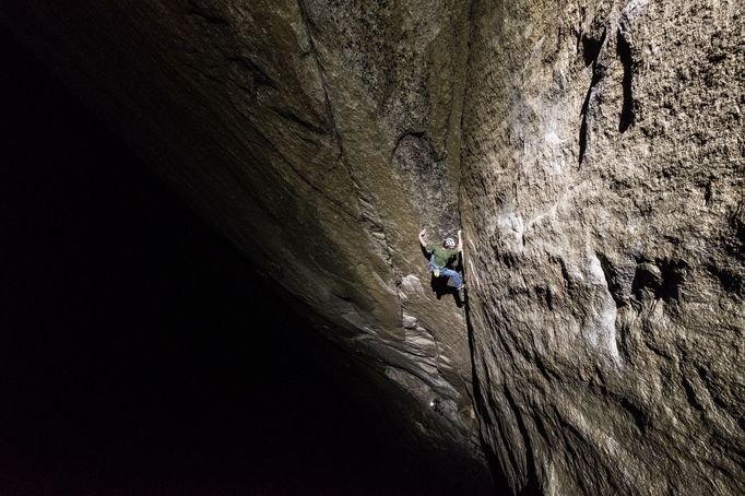 Adam Ondra na Dawn Wall