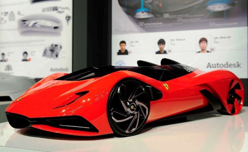Studentský návrh Ferrari