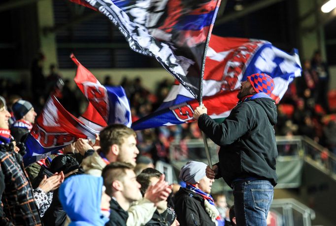 EL, Plzeň-Austria Vídeň: fanoušci Plzně