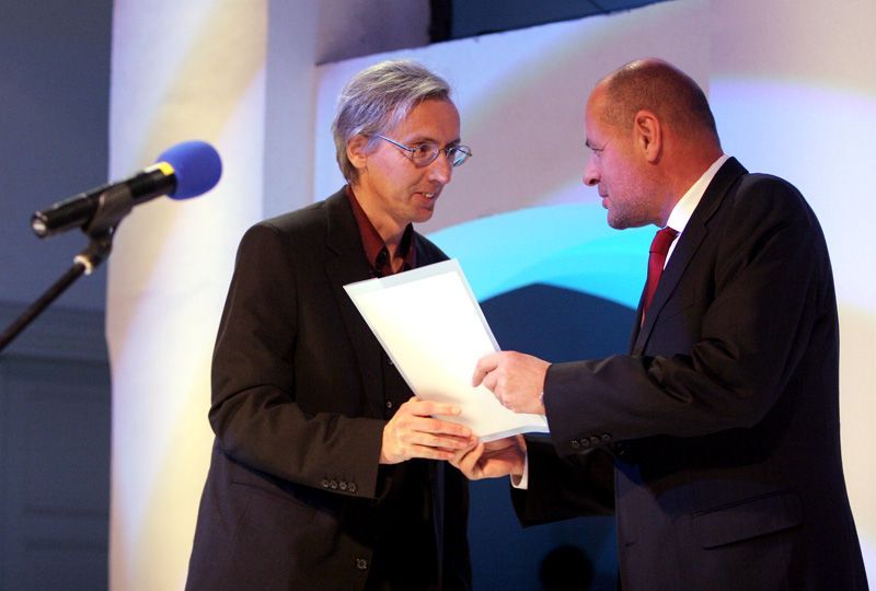 Režisér J.A.Pitínský a Václav Jehlička