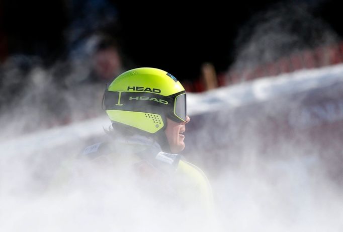 Tréninky na sjezd v Kitzbühelu (Hahnenkamm, 2013) - Kjetil Jansrud