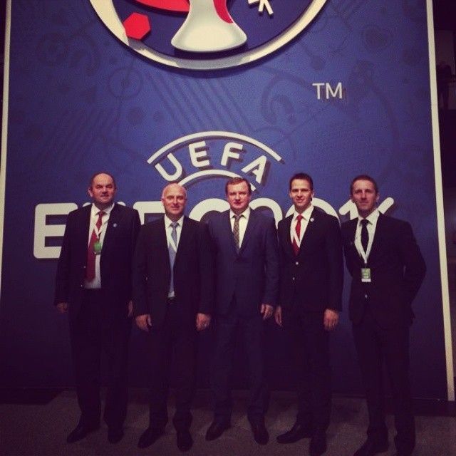 Česká výprava na losu kvalifikace na Euro 2016
