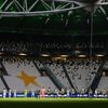 Prázdné hlediště v Allianz Stadium v odvetě osmifinále LM Juventus - Lyon