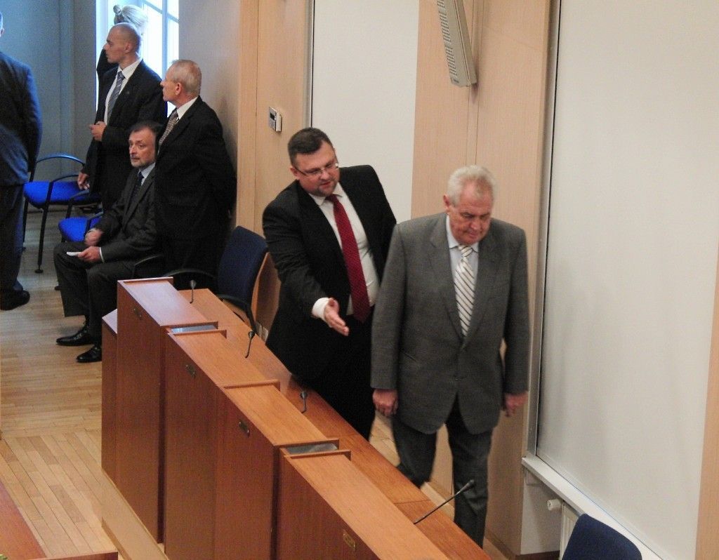 Prezident Zeman v Pardubicích