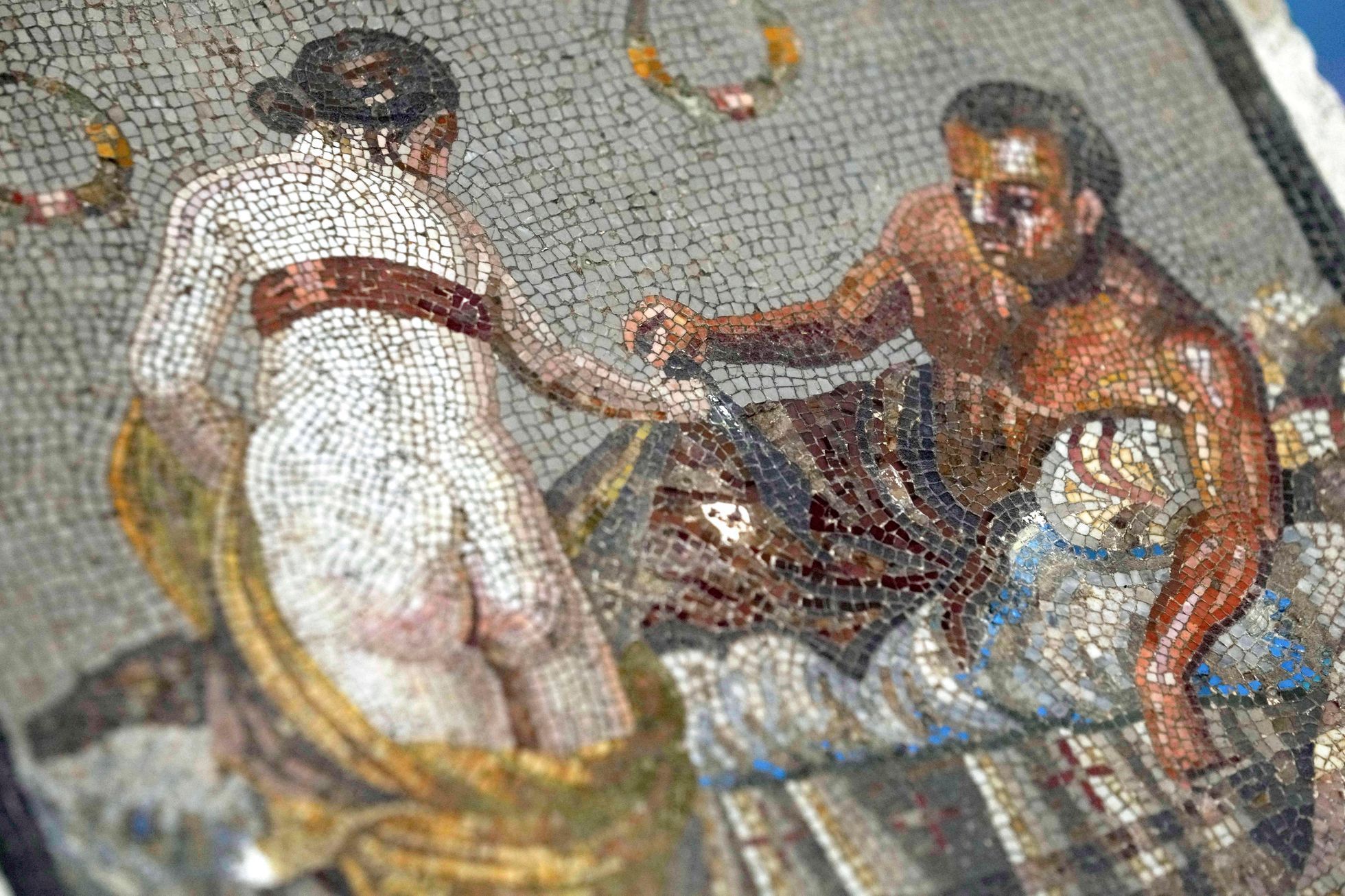 Pompeje, Itálie, mozaika, erotika, návrat, Německo, loupež