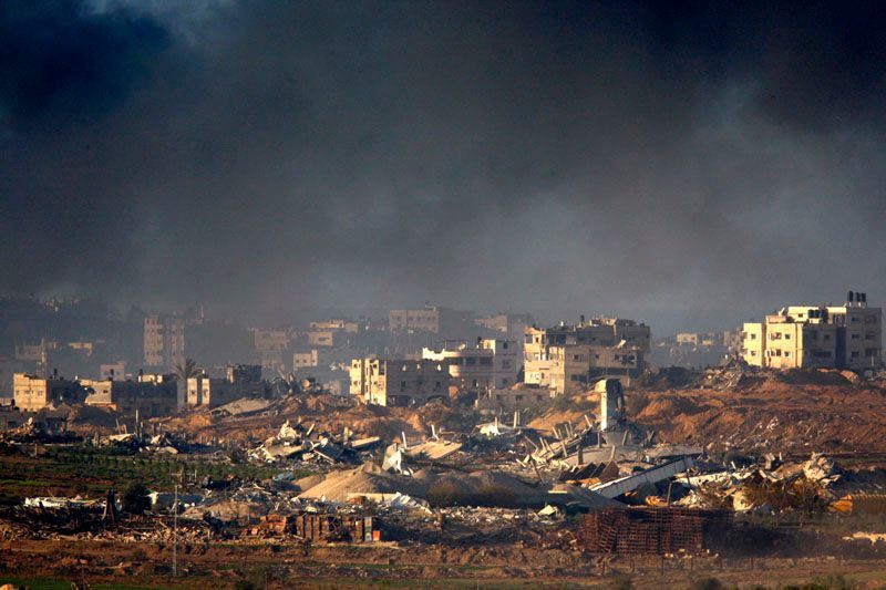 Gaza, 17. ledna 2009