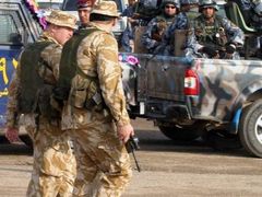 Let the British troops fend for themselves, say the Greens (snapshot from Basra)