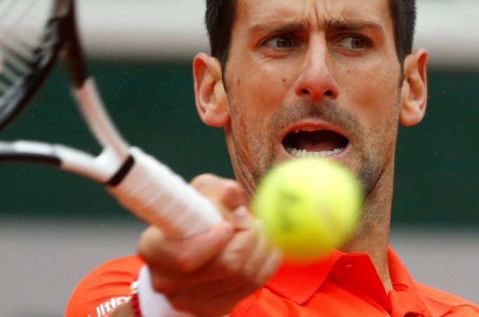 Novak Djokovič v osmifinále French Open 2019