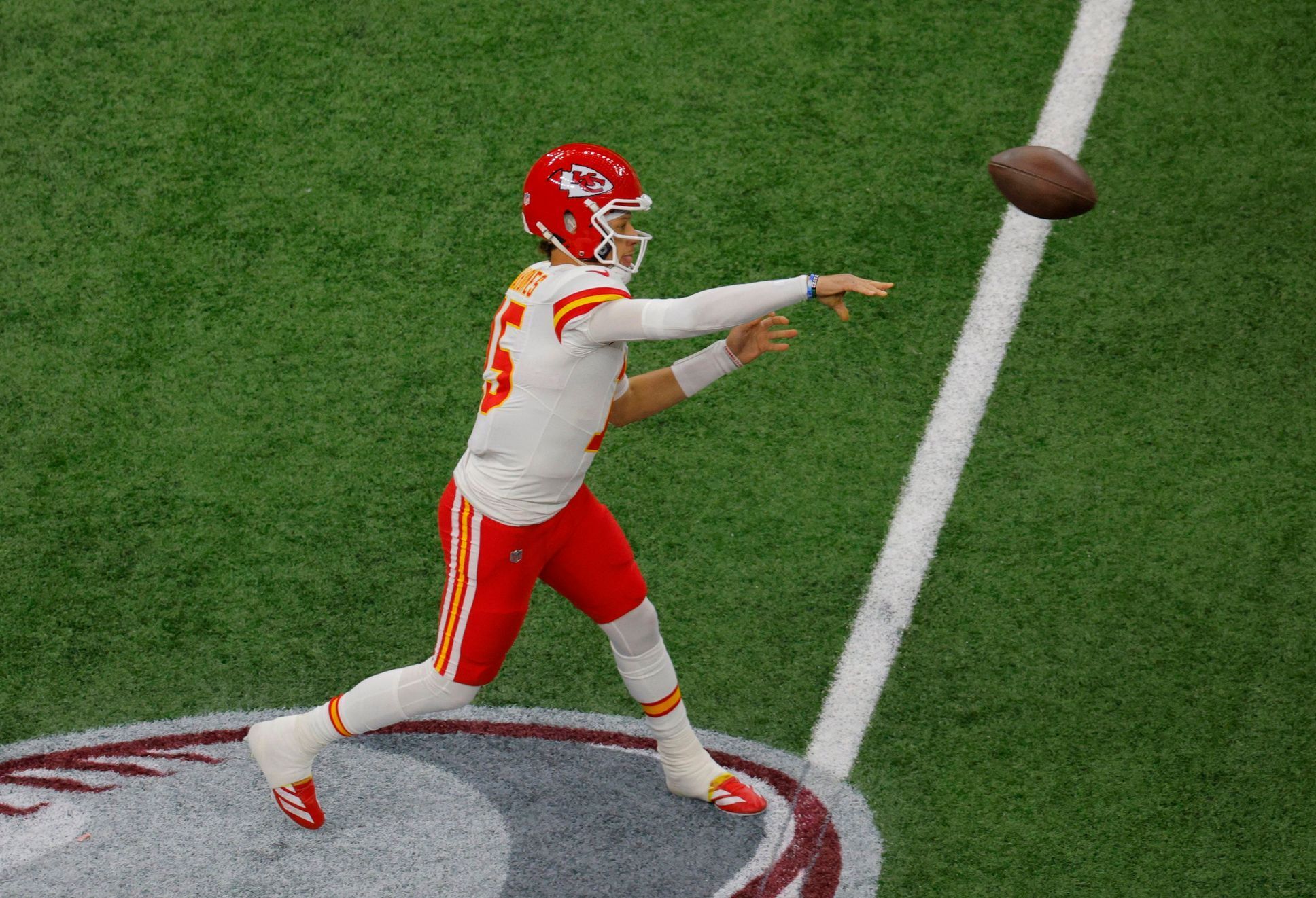 Super Bowl LIX  2025, Philadelphia - Kansas City: Patrick Mahomes