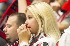 Tři góly rytíře Vítka rozesmutnily běloruské fanynky