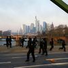 Frankfurt nad Mohanem - demonstrace proti ECB