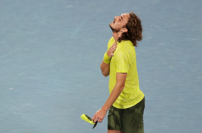 Australian Open 2021, čtvrtfinále (Stefanos Tsitsipas)