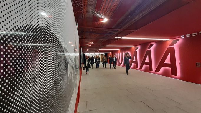 Podchod na hlavním nádraží, který propojuje centrum metropole se Žižkovem.