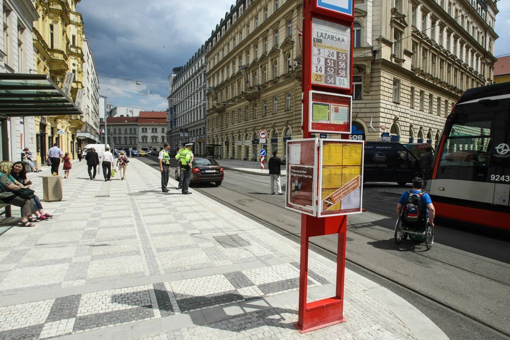 Znovuotevřená stanice Národní třída