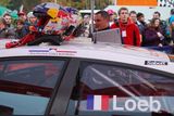 Sébastien Loeb se připravuje na závod
