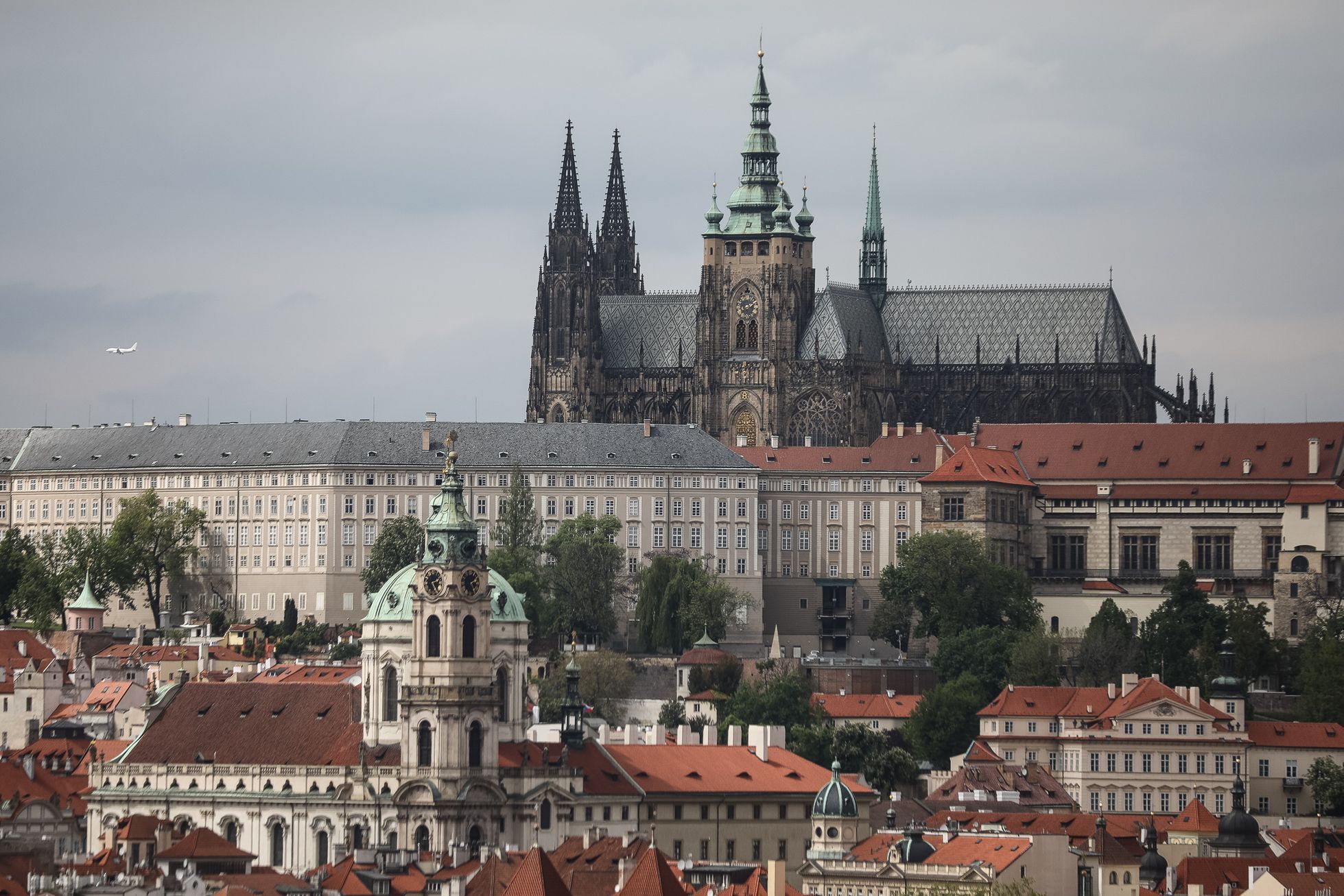 Výhledy z pražských střech - Národní divadlo - Pražský hrad
