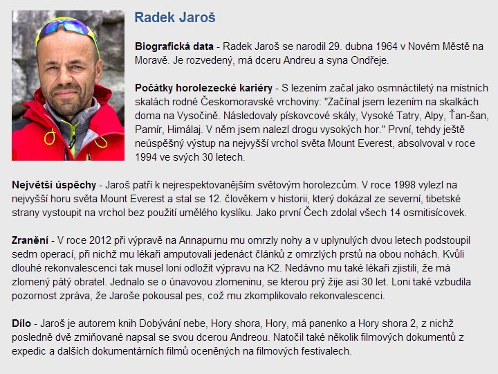 Čeští horolezci a osmitisícovky
