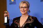 Nejhezčí momenty Zlatých glóbů: Dojatá Streepová, krásné róby i Gosling s motýlkem