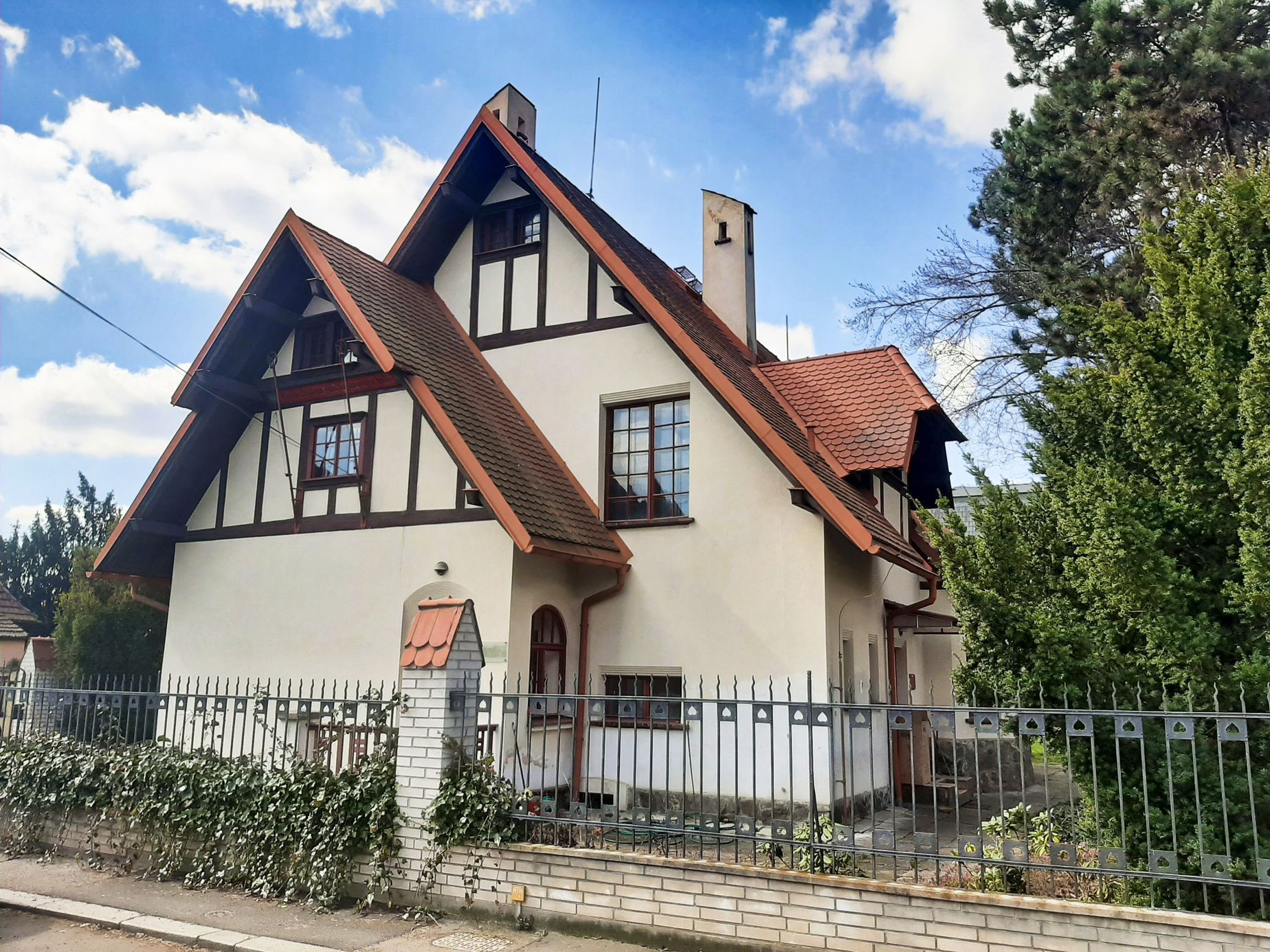 Strašnice, vilová čtvrť