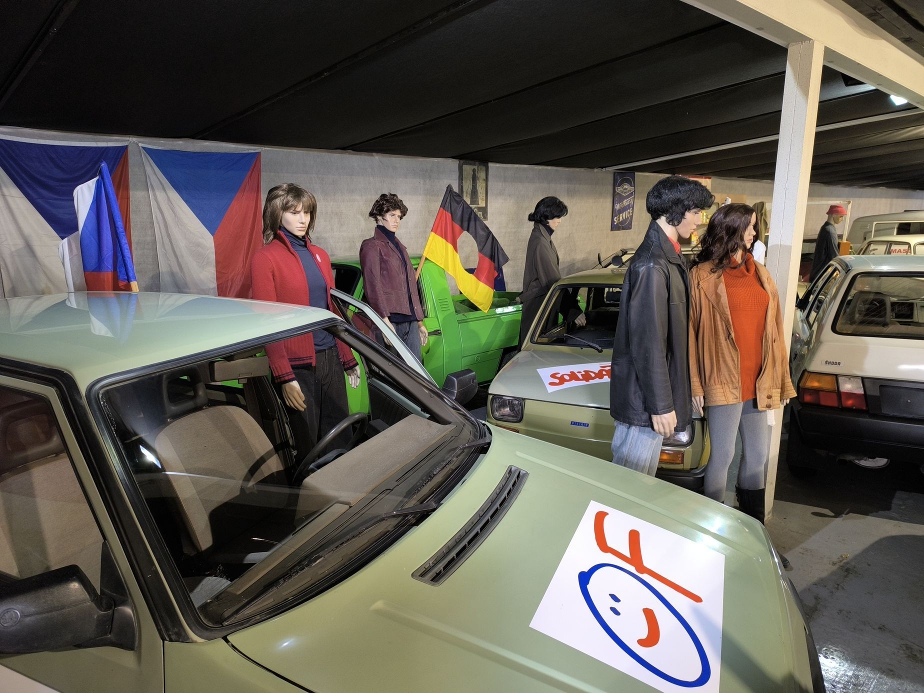 Retro auto muzeum Strnadice