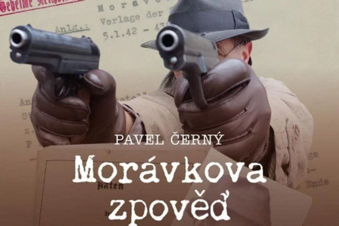 Obálka audioknihy Morávkova zpověď.