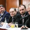 Volební sjezd SPO Zemanovci - Miloš Zeman, Martin Nejedlý, Vratislav Mynář - 28.3.2018