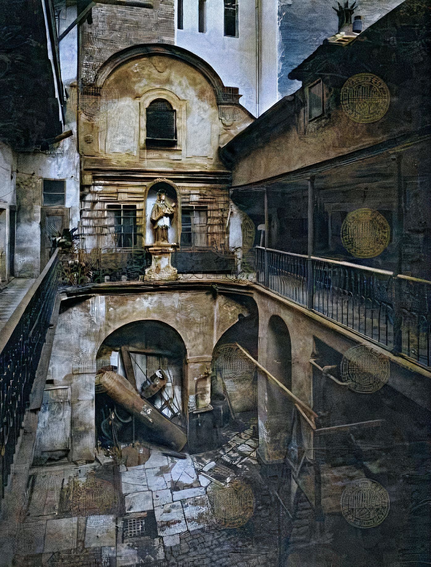 Asanace, demolice, Praha, Staré město, Nové město, Josefov, židovská čtvrť, domácí
