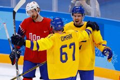 Hokejisté Švédska vstoupili do olympijského turnaje jasnou výhrou 4:0 nad Nory