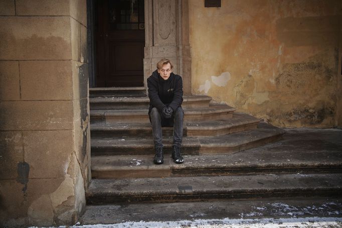 Na snímku z audiowalku Kleopatra je Vojtěch Vondráček.