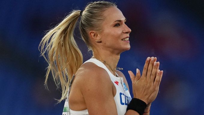 Amálie Švábíková si medaili ve skoku o tyči nevymodlila, v Římě skončila na ME čtvrtá
