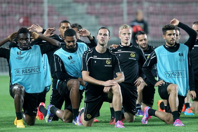 EL, trénink Young Boys: Jan Lecjaks