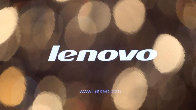 Lenovo logo.