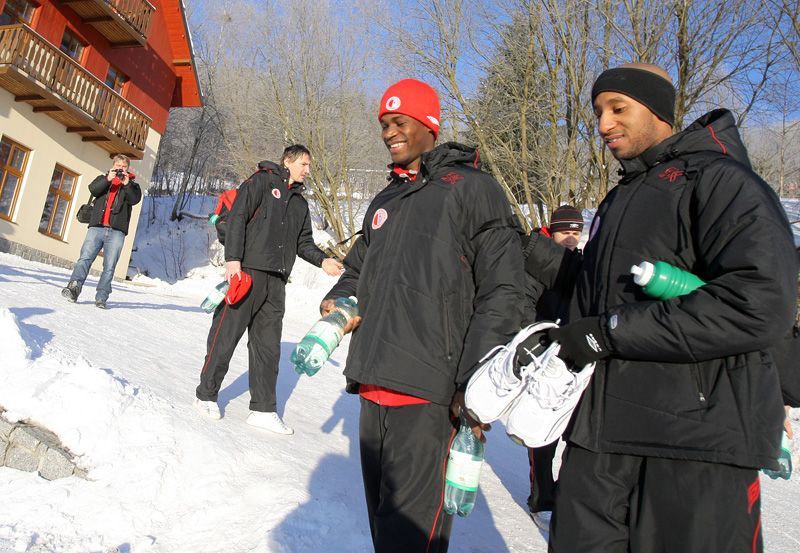 Fotbalisté Slavie posilují v Krkonoších