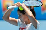 Ana Ivanovičová se připravuje v Melbourne Parku na Australian Open