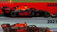 Red Bull letošní model dokonce ani nově nepojmenoval, dostal označení RB16B. Pokud by ovšem pokračoval na vítězné vlně z posledního podniku loňské sezony, určitě by se v Milotn Keynes nezlobili.