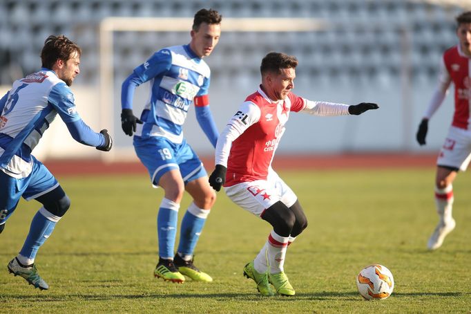 Alexandru Baluta (Slavia - Ústí nad Labem, příprava v zimě 2019)