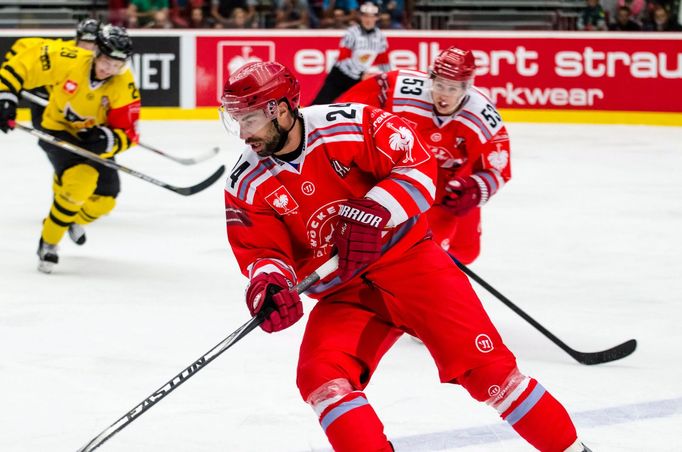 Třinec porazil doma KalPu Kuopio 6:0 a v hokejové lize mistrů postupuje - Zbyněk Irgl